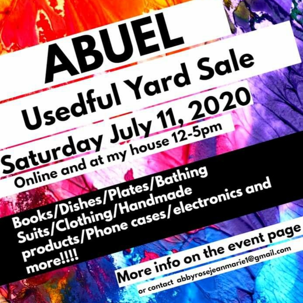 Virtual Yard Sale (also at my house)